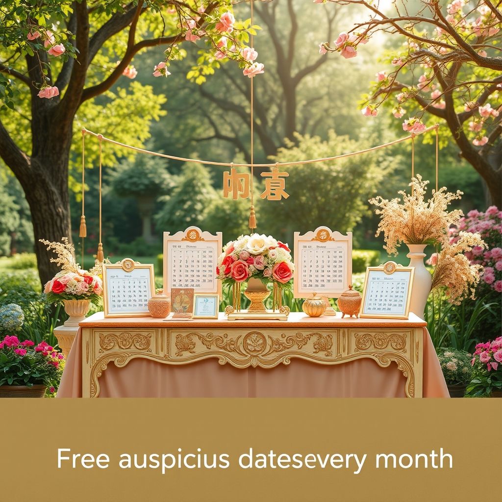 เตรียมงานแต่ง: ฤกษ์ดีฟรีทุกเดือน